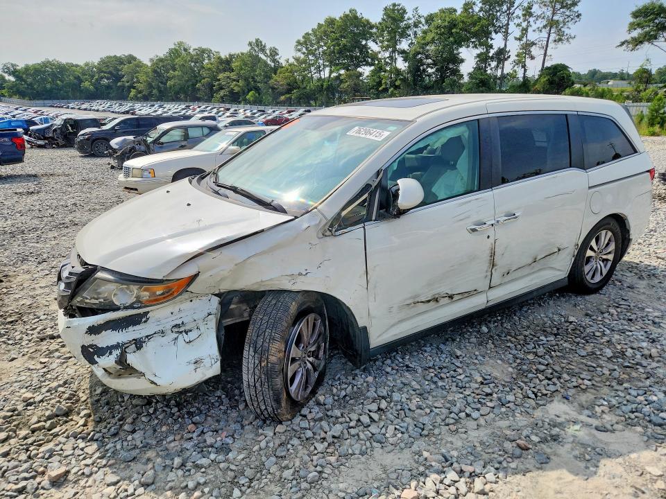 Photo 1 from auction – 2015 HONDA ODYSSEY with VIN 5FNRL5H60FB049200