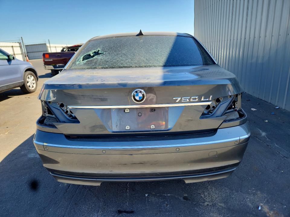 Photo 6 from auction – 2008 BMW 750 with VIN WBAHN83568DT84619