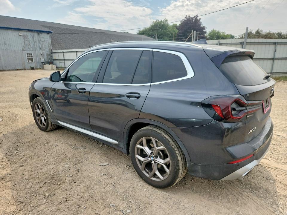 Photo 2 from auction – 2022 BMW X3 with VIN 5UX53DP09N9M04992