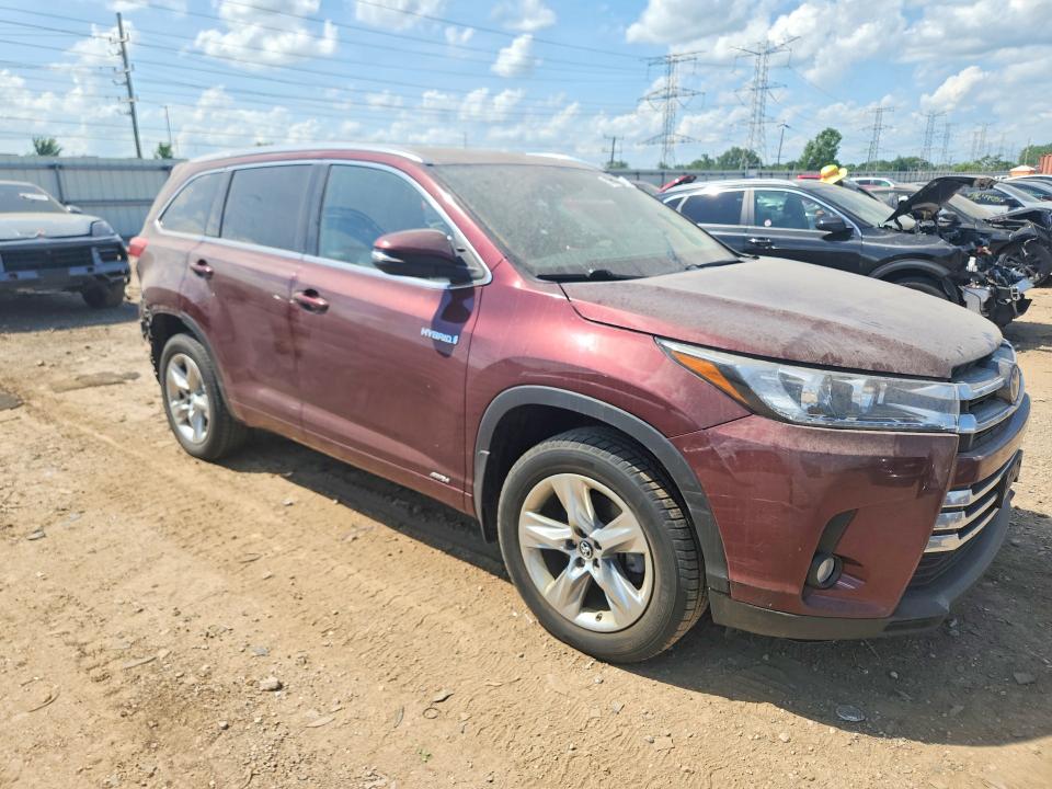 صورة رقم 4 من المزاد - 2017 TOYOTA HIGHLANDER HYBRID مع VIN 5TDDGRFH3HS028351