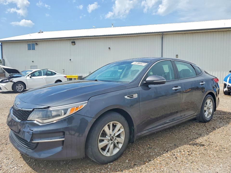 KIA OPTIMA 2017 with VIN KNAGT4L34H5156136 - Photo from auction