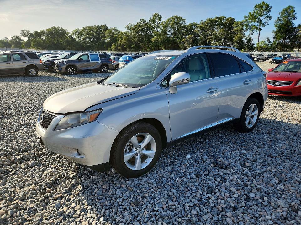LEXUS RX 2010 with VIN 2T2BK1BA2AC058791 - Photo from auction