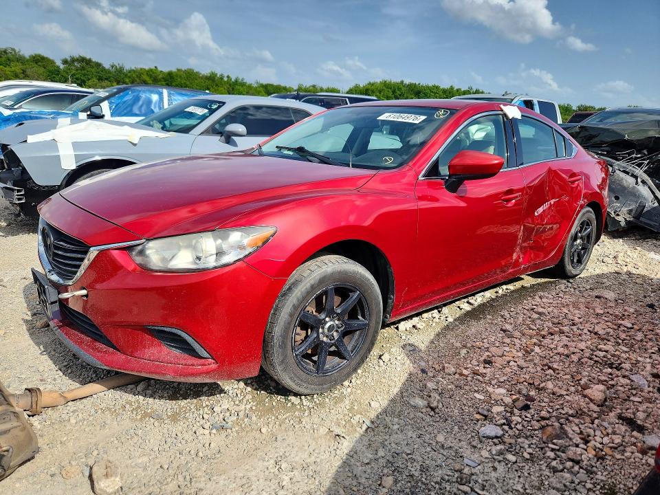 MAZDA 6 2015 with VIN JM1GJ1V57F1191344 - Photo from auction