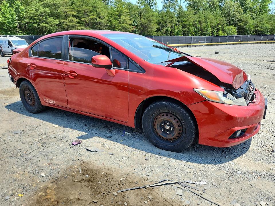 Photo 4 from auction – 2012 HONDA CIVIC with VIN 2HGFB6E53CH702634
