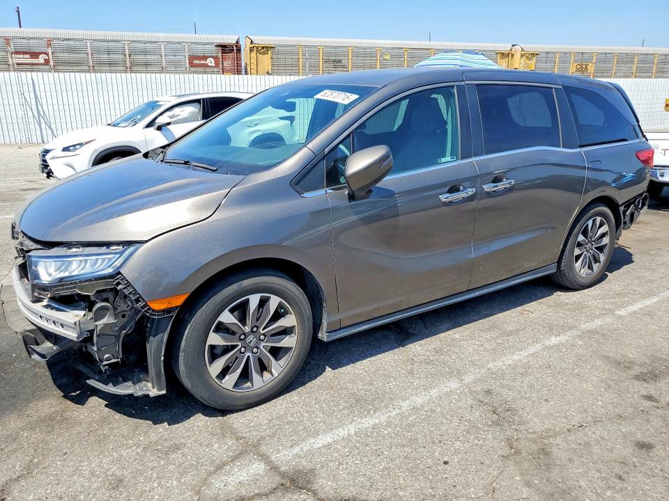 HONDA ODYSSEY 2022 with VIN 5FNRL6H77NB050468 - Photo from auction