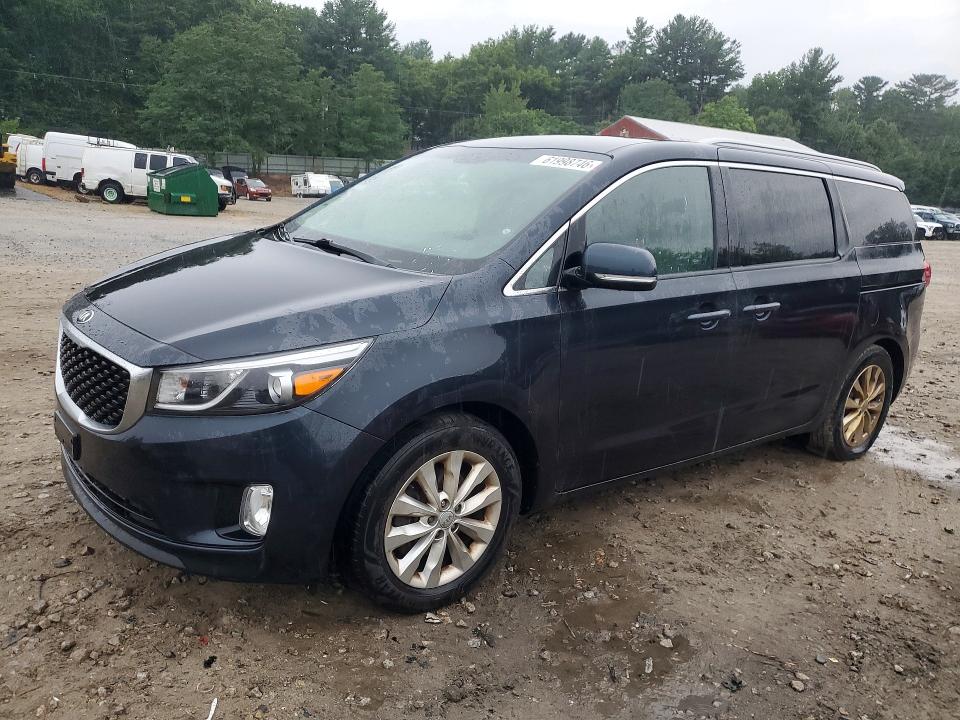 KIA SEDONA 2016 with VIN KNDMC5C10G6155424 - Photo from auction