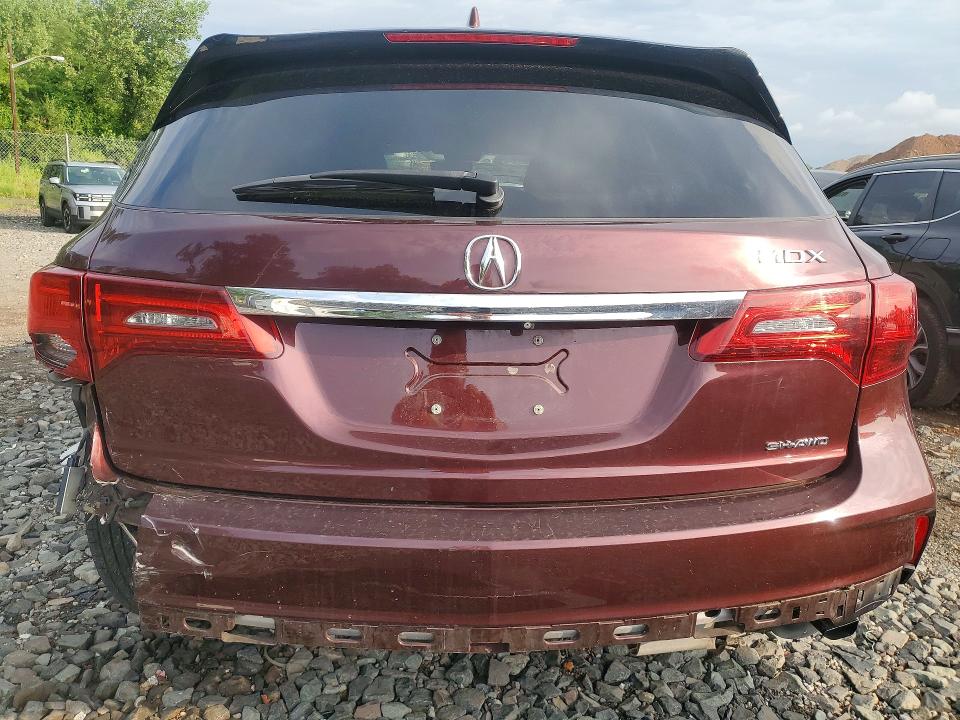 Снимка 6 от търг – 2017 ACURA MDX с VIN 5FRYD4H50HB011669