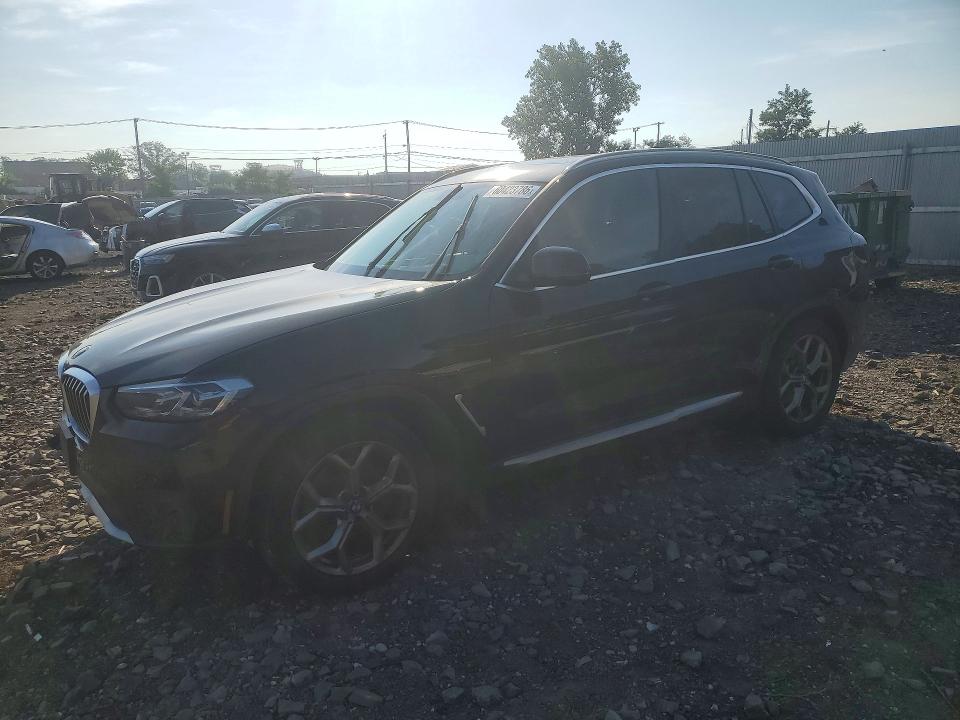 BMW X3 2022 with VIN WBX57DP05NN167613 - Photo from auction