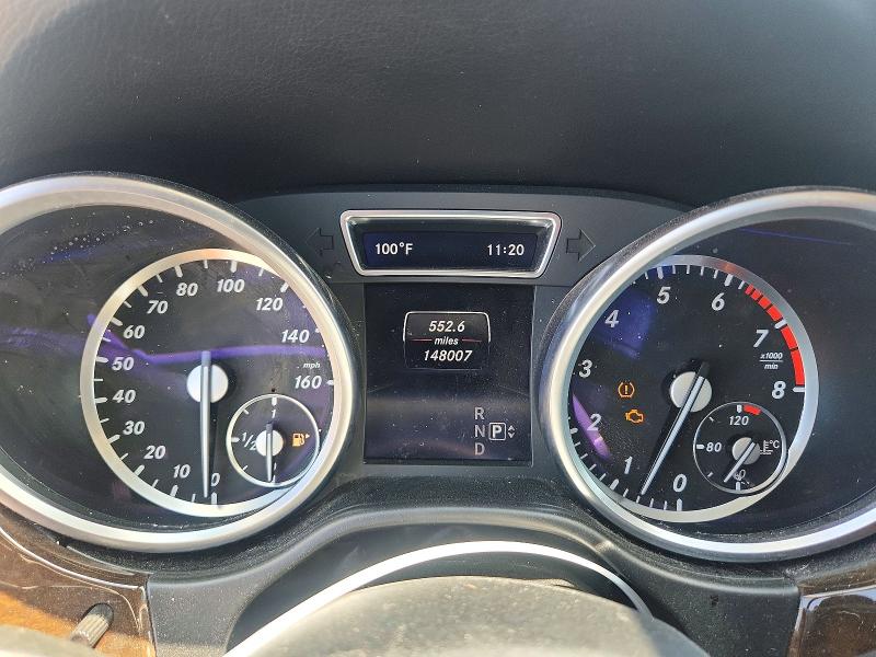 Photo 9 from auction – 2015 MERCEDES-BENZ ML with VIN 4JGDA5HB2FA531670