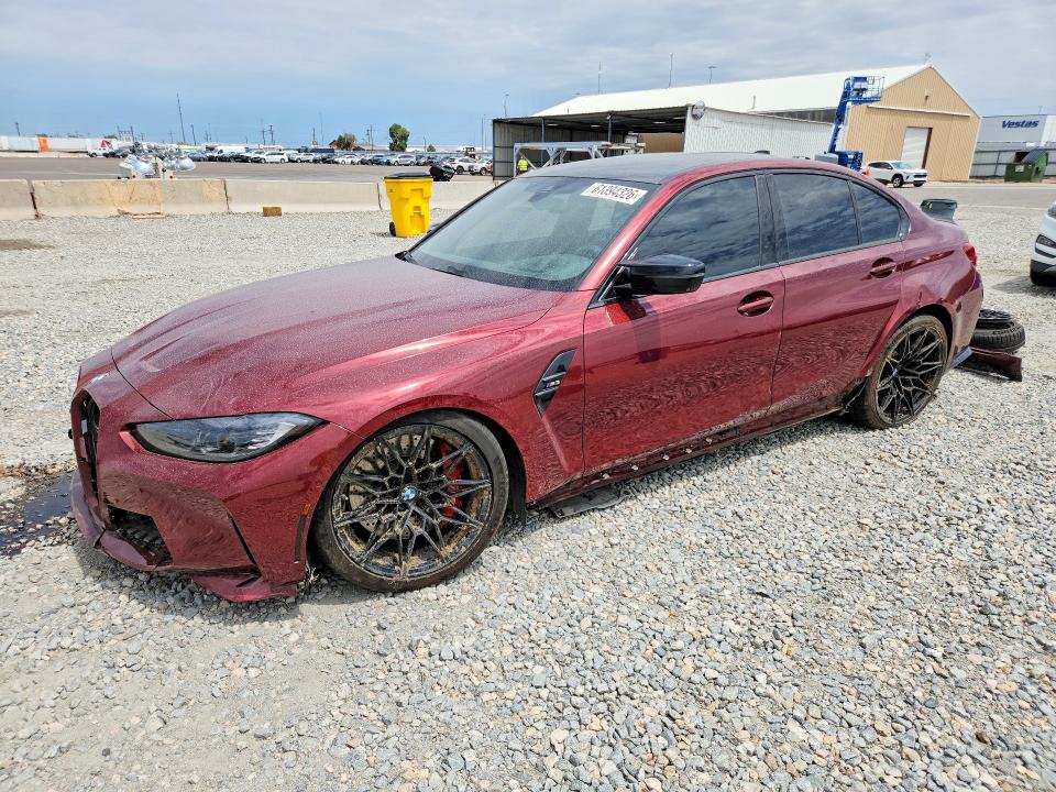 BMW M3 2022 с VIN WBS53AY00NFL66285 - Снимка от търг