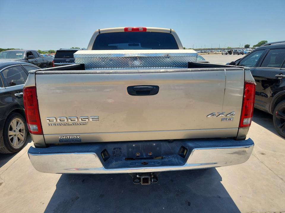 Photo 6 from auction – 2004 DODGE RAM 2500 with VIN 3D7KU28C64G100893