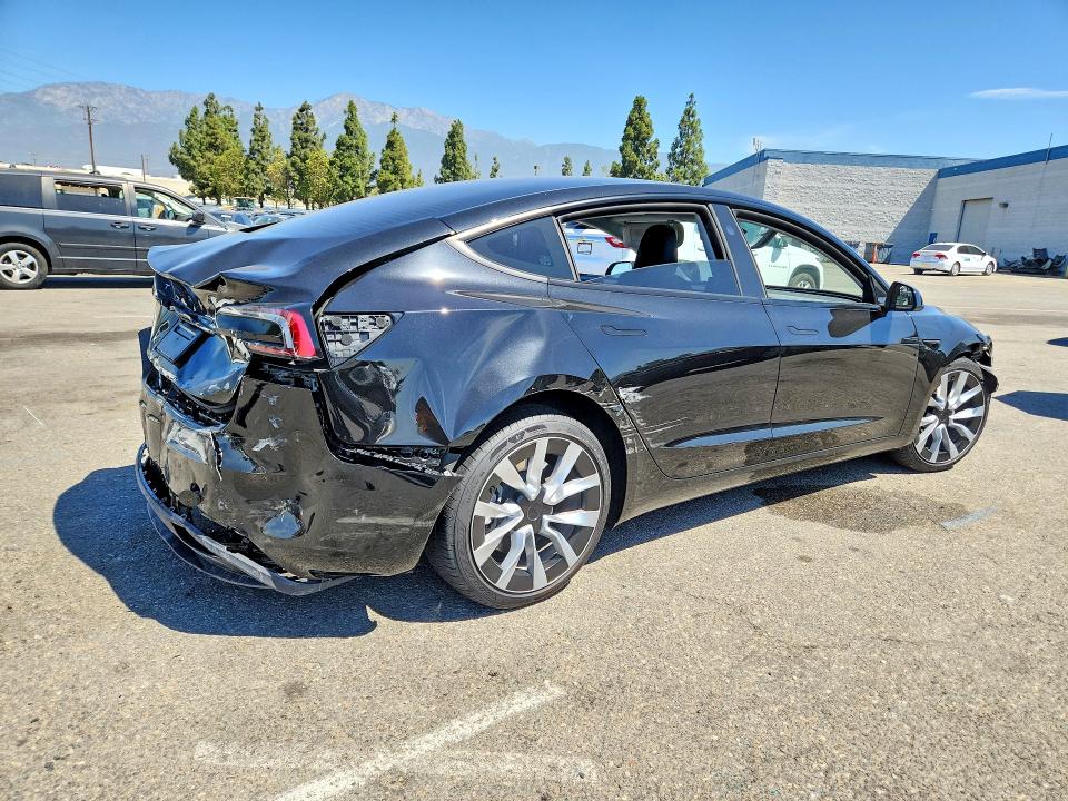 Photo 3 from auction – 2025 TESLA MODEL 3 with VIN 5YJ3E1EA6SF045325
