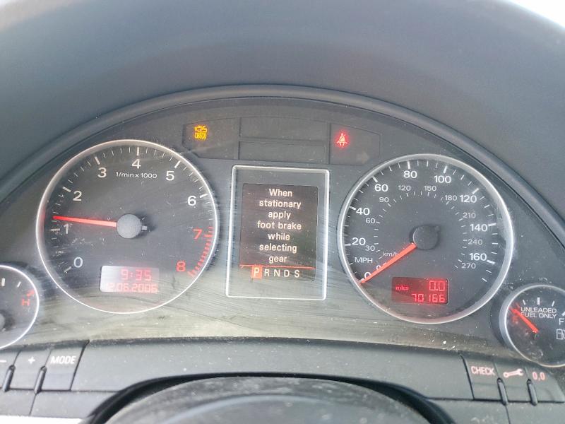 Photo 9 from auction – 2008 AUDI A4 with VIN WAUAF78E48A165595
