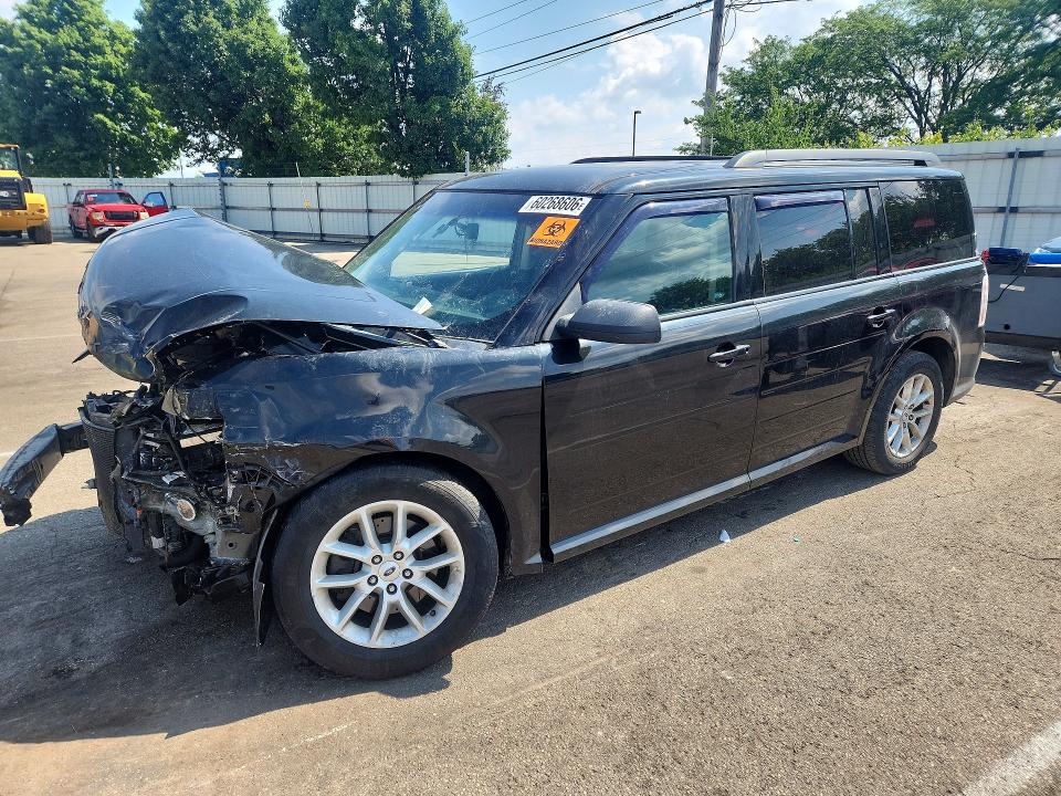 FORD FLEX 2014 with VIN 2FMGK5B80EBD43322 - Photo from auction