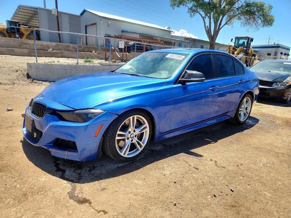 BMW 328 2015 with VIN WBA3A5C56FF606470 - Photo from auction
