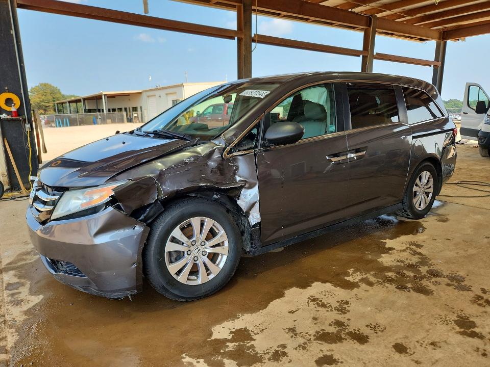 Photo 1 from auction – 2016 HONDA ODYSSEY with VIN 5FNRL5H67GB160215