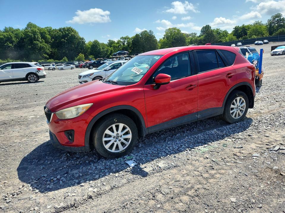 MAZDA CX-5 2014 with VIN JM3KE2BEXE0325512 - Photo from auction