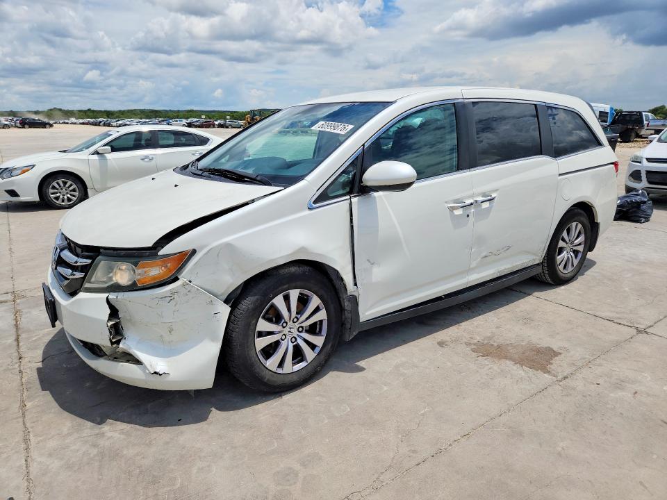 HONDA ODYSSEY 2016 with VIN 5FNRL5H33GB035671 - Photo from auction
