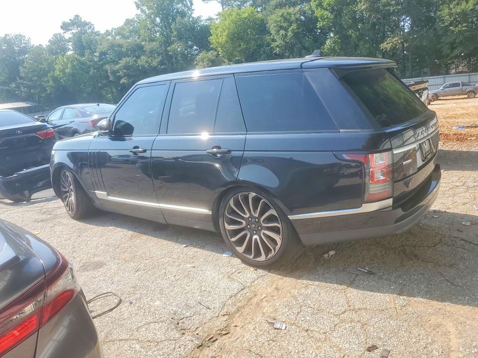Photo 2 from auction – 2016 LAND ROVER RANGE ROVER with VIN SALGS2EF8GA295590