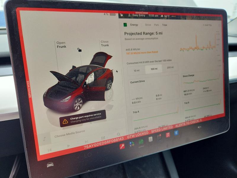 صورة رقم 9 من المزاد - 2024 TESLA MODEL Y مع VIN 7SAYGDED5RF088143