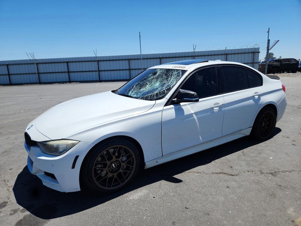BMW 335 2014 with VIN WBA3A9C54EF477795 - Photo from auction