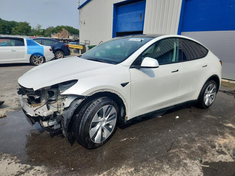 TESLA MODEL Y 2021 with VIN 5YJYGDEE8MF192012 - Photo from auction