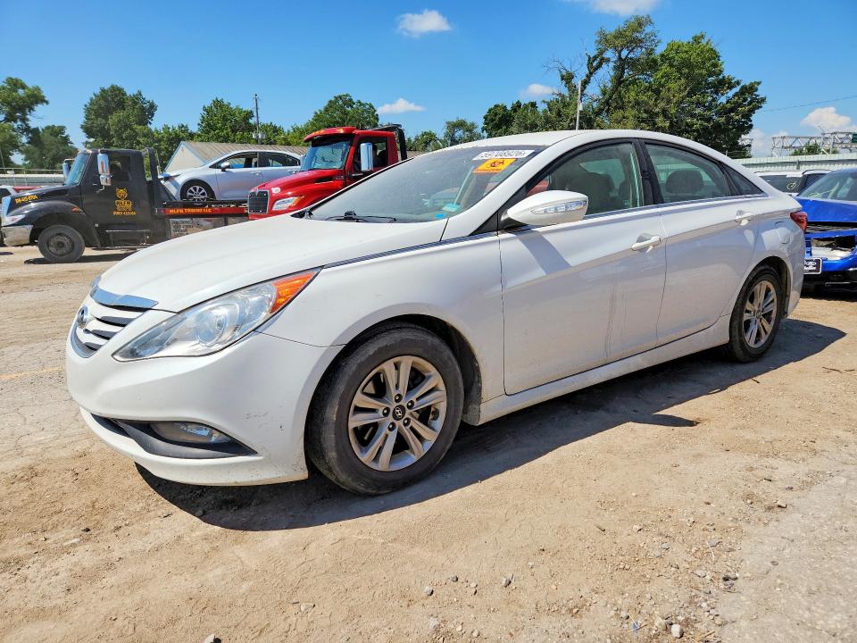 HYUNDAI SONATA 2014 with VIN 5NPEB4AC0EH870812 - Photo from auction