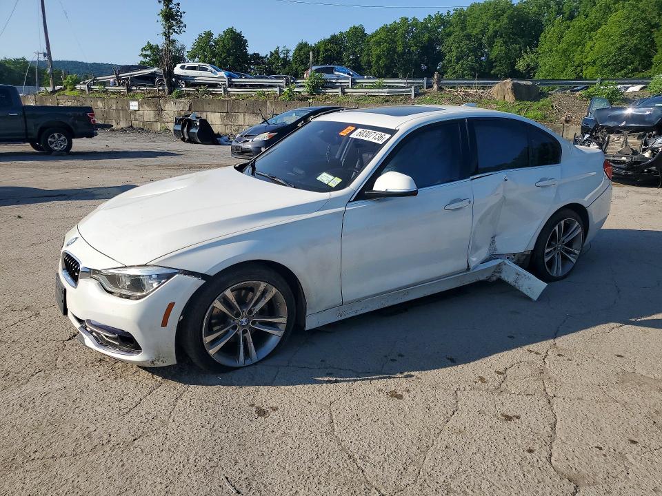 BMW 330 2018 with VIN WBA8D9C52JEM34019 - Photo from auction