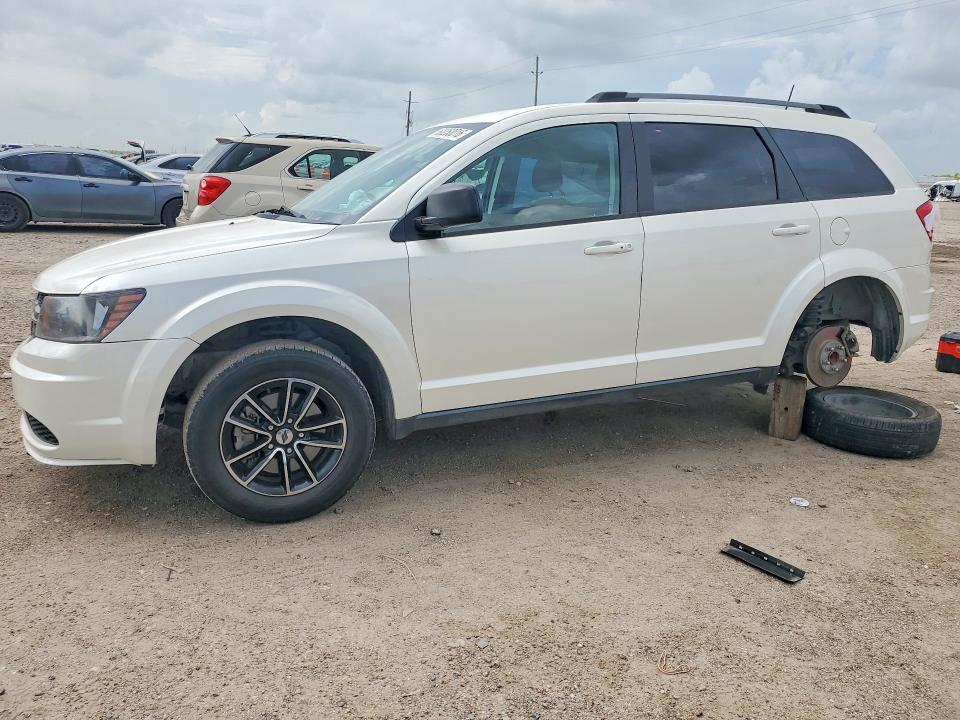 DODGE JOURNEY 2018 with VIN 3C4PDCABXJT445192 - Photo from auction
