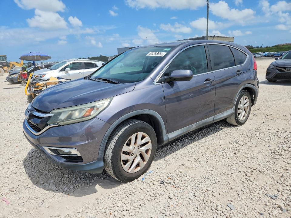 Photo 1 from auction – 2015 HONDA CR-V with VIN 2HKRM3H55FH529582