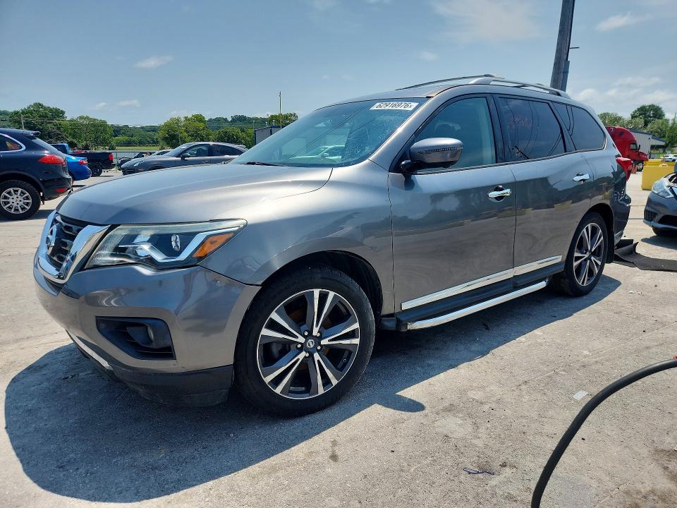 NISSAN PATHFINDER 2018 with VIN 5N1DR2MN4JC611184 - Photo from auction