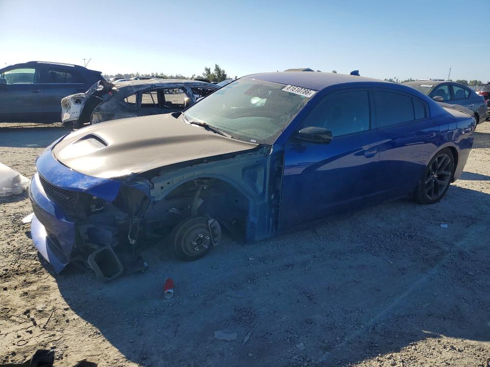 DODGE CHARGER 2021 with VIN 2C3CDXHG8MH591566 - Photo from auction