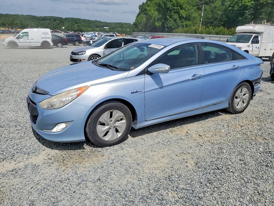 HYUNDAI SONATA 2014 with VIN KMHEC4A45EA116782 - Photo from auction
