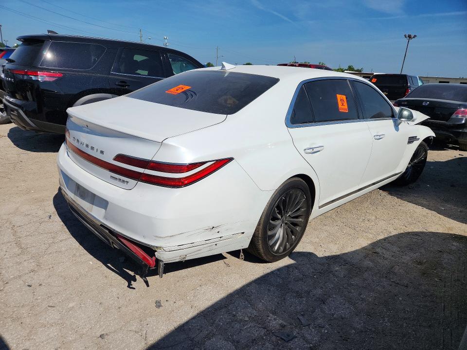 Photo 3 from auction – 2020 GENESIS G90 with VIN KMTF34PA8LU081044