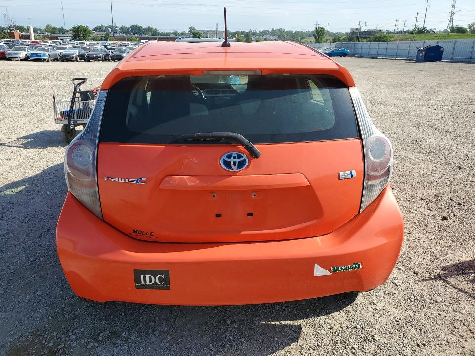 Photo 6 from auction – 2012 TOYOTA PRIUS with VIN JTDKDTB36C1024999