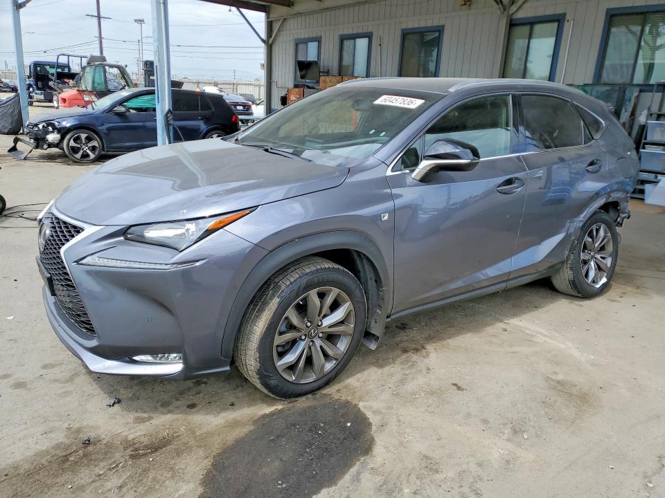 LEXUS NX 2015 with VIN JTJYARBZ7F2018022 - Photo from auction
