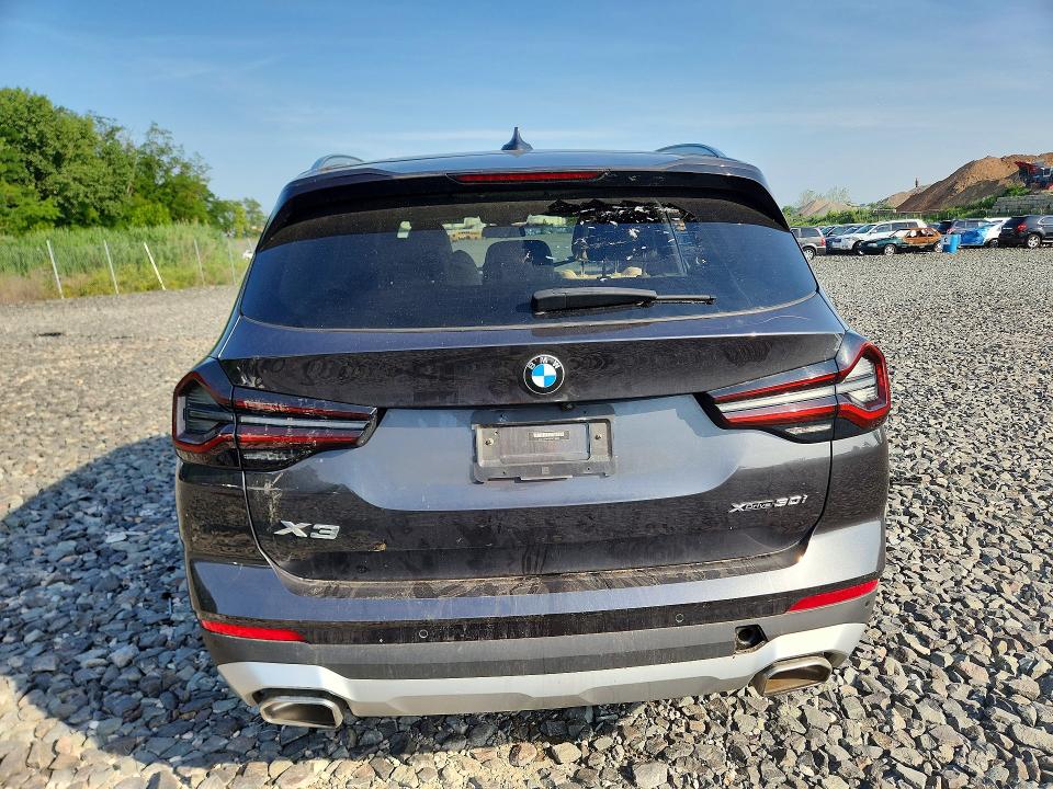 Photo 6 from auction – 2023 BMW X3 with VIN 5UX53DP01P9T18028