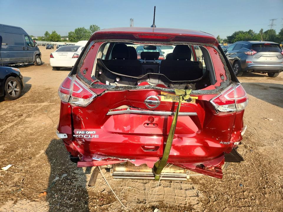 Photo 6 from auction – 2016 NISSAN ROGUE with VIN KNMAT2MV4GP601913