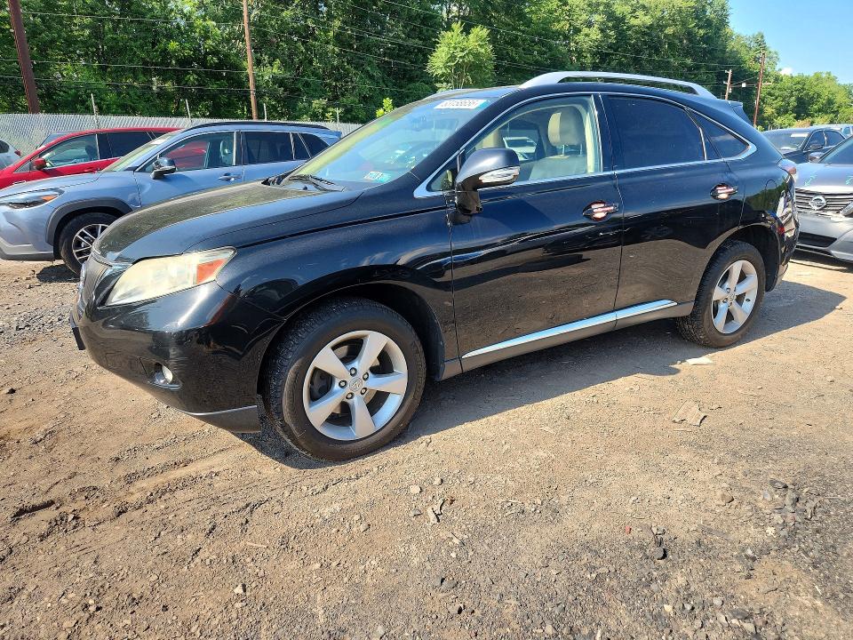LEXUS RX 2011 with VIN JTJBK1BA9B2015034 - Photo from auction