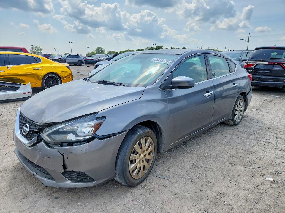 NISSAN SENTRA 2018 with VIN 3N1AB7AP1JY261134 - Photo from auction