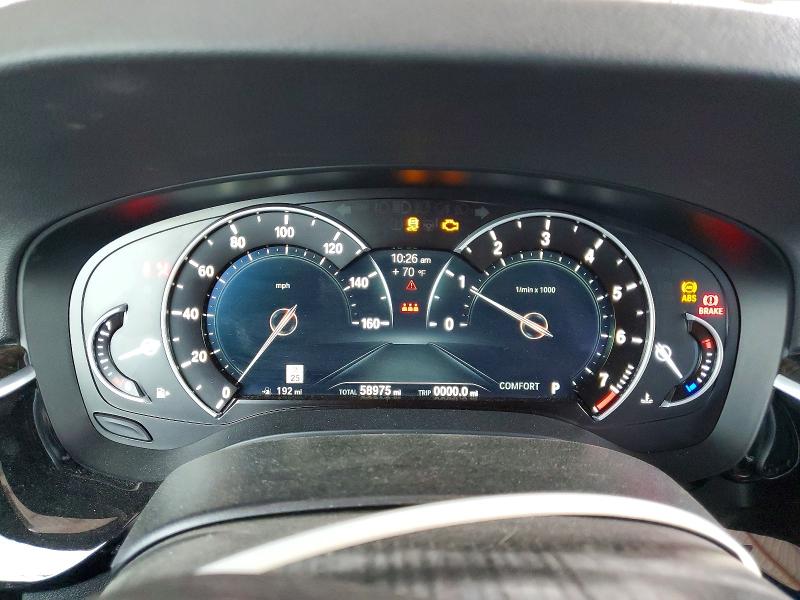 Photo 9 from auction – 2019 BMW 530 with VIN WBAJA5C53KWW11644