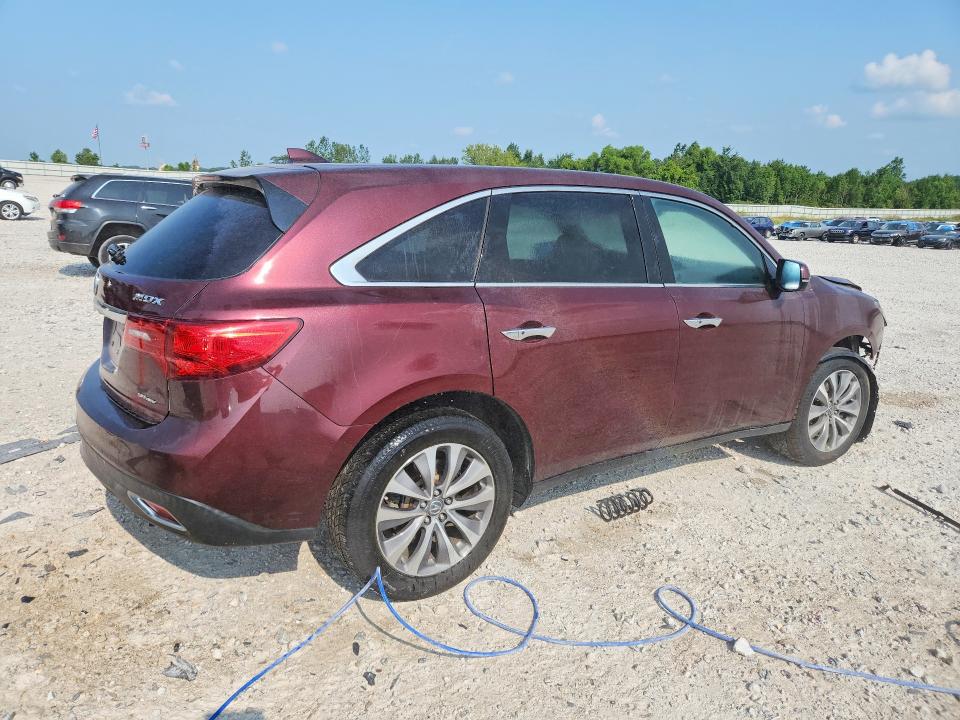 Photo 3 from auction – 2014 ACURA MDX with VIN 5FRYD4H46EB025692