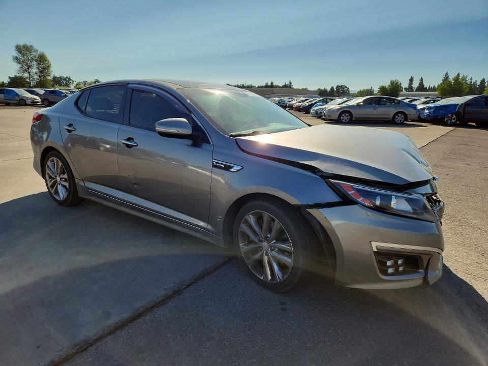 Photo 4 from auction – 2015 KIA OPTIMA with VIN 5XXGR4A67FG358346