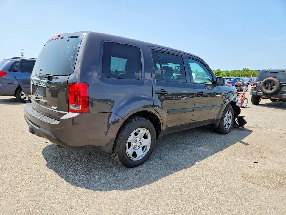 Photo 3 from auction – 2014 HONDA PILOT with VIN 5FNYF4H24EB016550