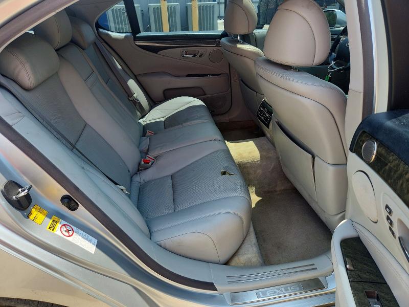 Photo 10 from auction – 2007 LEXUS LS with VIN JTHBL46F675019473