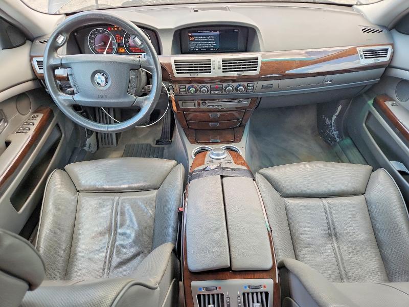 Photo 8 from auction – 2008 BMW 750 with VIN WBAHN83568DT84068