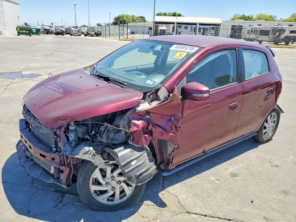 MITSUBISHI MIRAGE 2017 with VIN ML32A4HJ5HH020822 - Photo from auction
