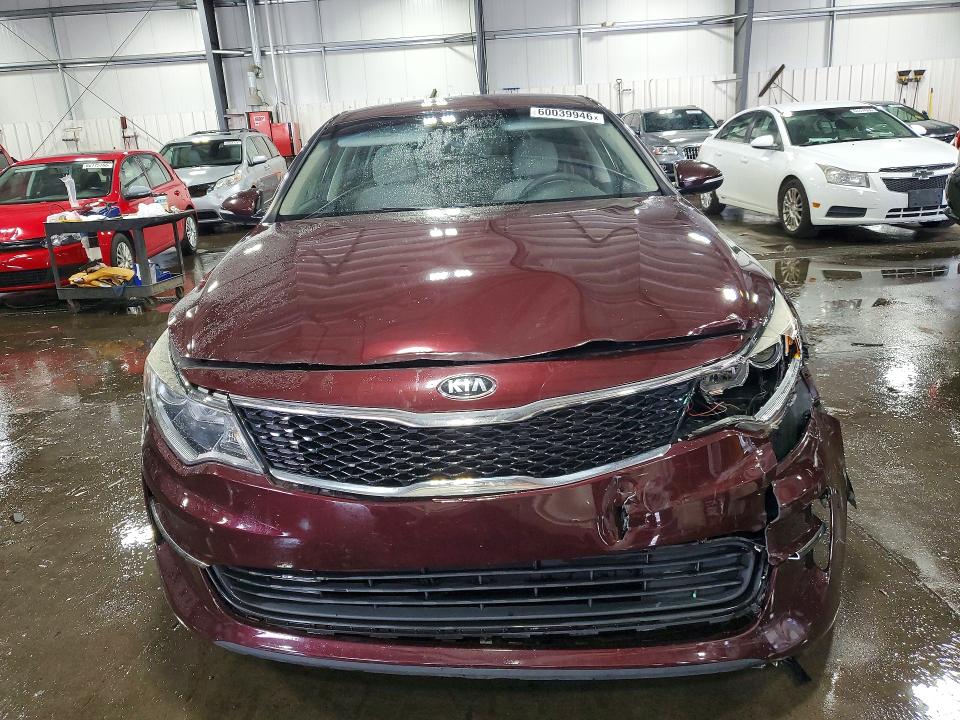 Photo 5 from auction – 2016 KIA OPTIMA with VIN 5XXGT4L32GG098282