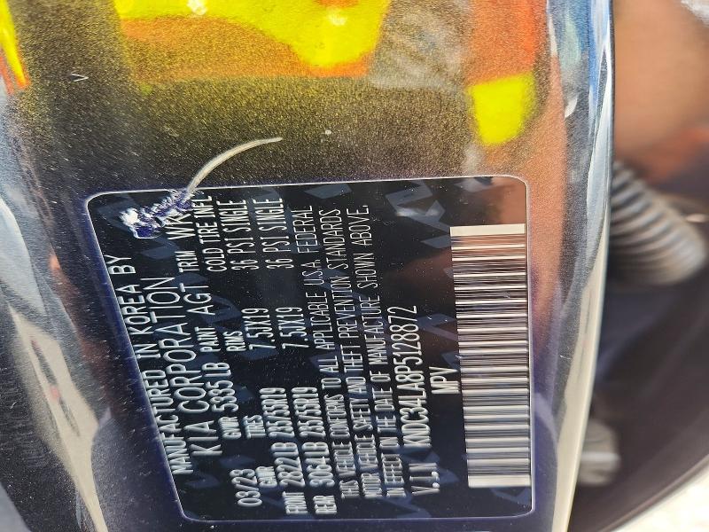 Photo 14 from auction – 2023 KIA EV6 with VIN KNDC34LA8P5128872