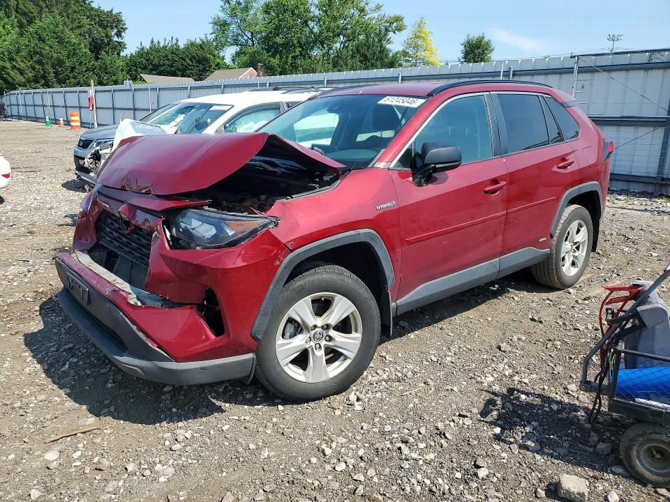 TOYOTA RAV4 2021 with VIN 4T3LWRFV3MU035684 - Photo from auction